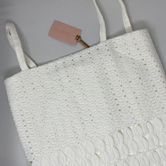 Alexis Velies White Dress Large New - Picture 5 of 9